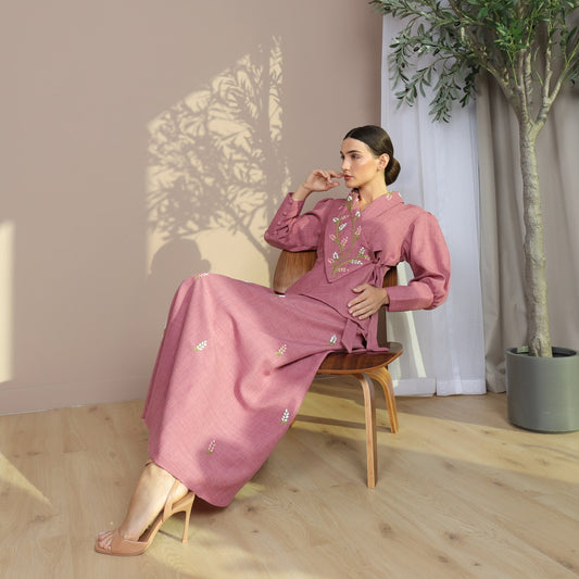 Liea Luxury Linen Skirt Set | طقم تنورة ليّا من اللينن الفاخر