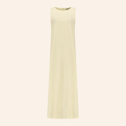 Classic dress | butter yellow