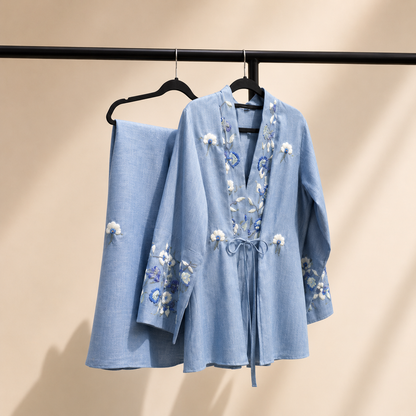 Kimono Skirt Set