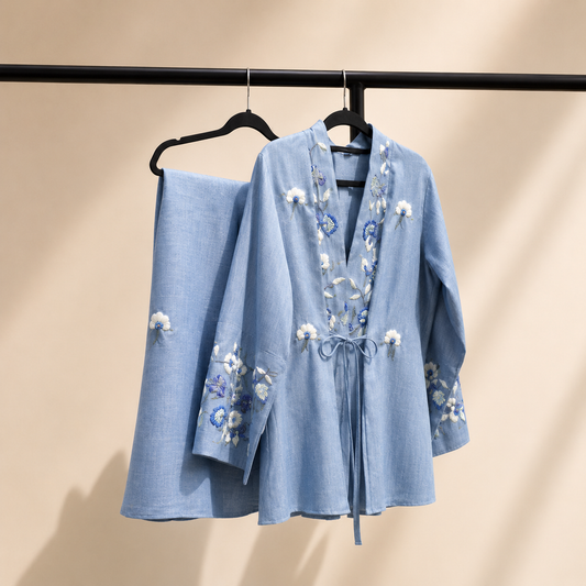 Kimono Skirt Set