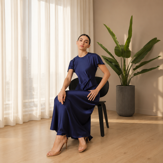 Star Dress | Navy