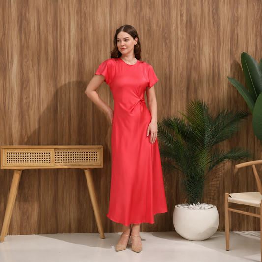 Star Dress | Hot Red