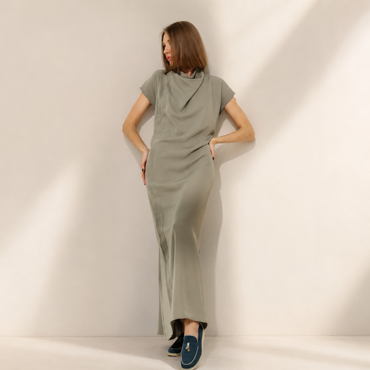 Curve Dress | Matcha
