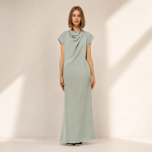 Curve Dress |  Blue Haze