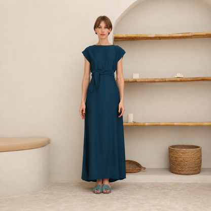 Ayla Dress | Ocean Blue
