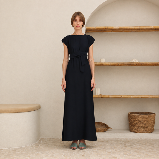 Ayla Dress | Navy Blue