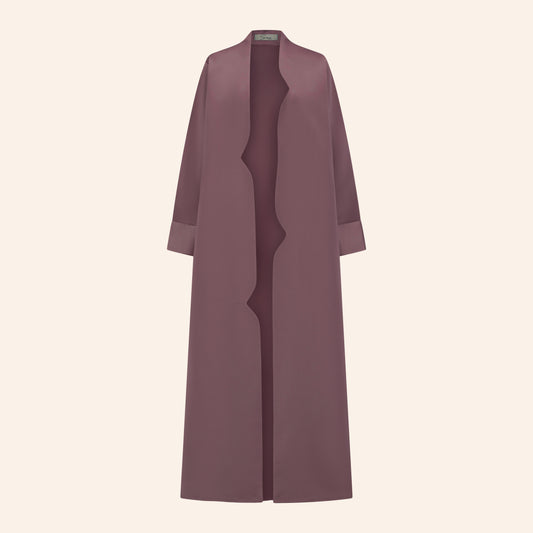 Waved Abaya | pink