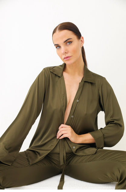 Luxurious silk pajama