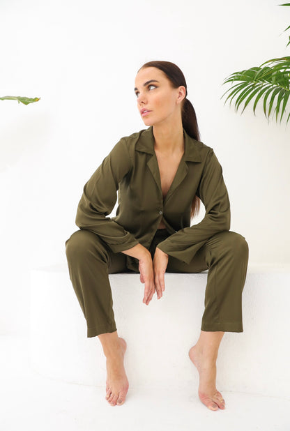 Luxurious silk pajama